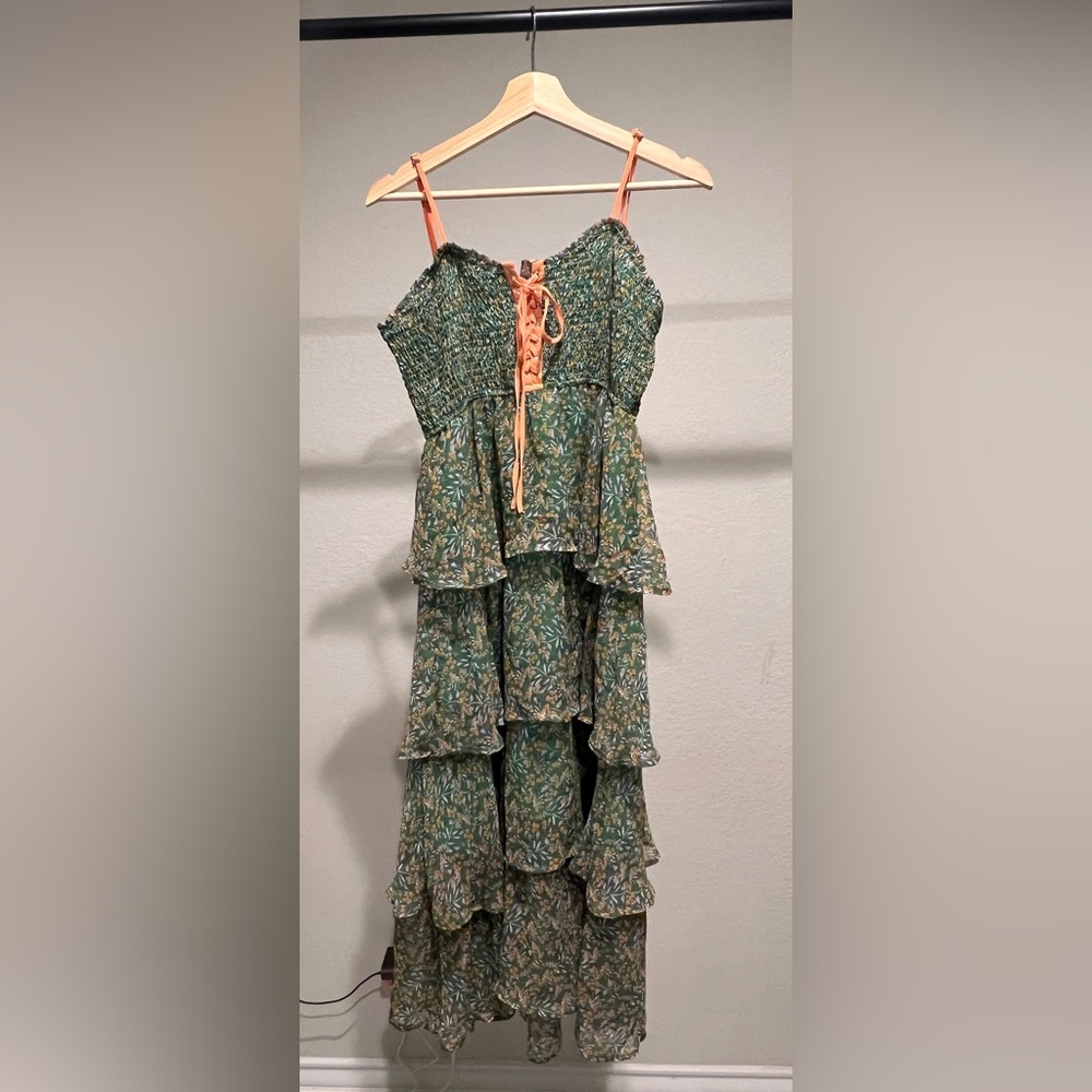 In Bloom Smock Tiered Dress